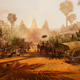 Artist’s interpretation of daily life inside Angkor Wat’s fourth enclosure, late 12th century.
